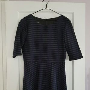 Black and Blue Dress